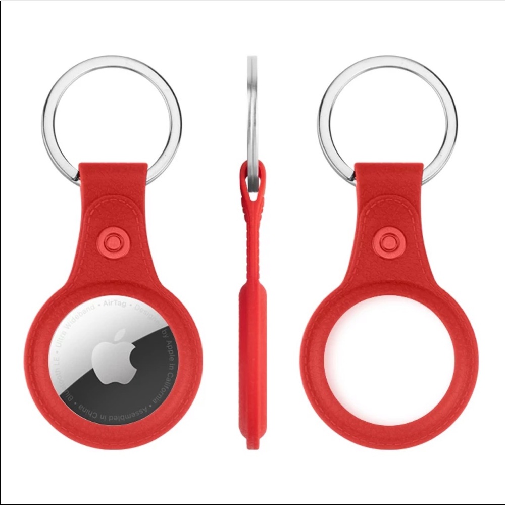 Key ring case for apple airtag